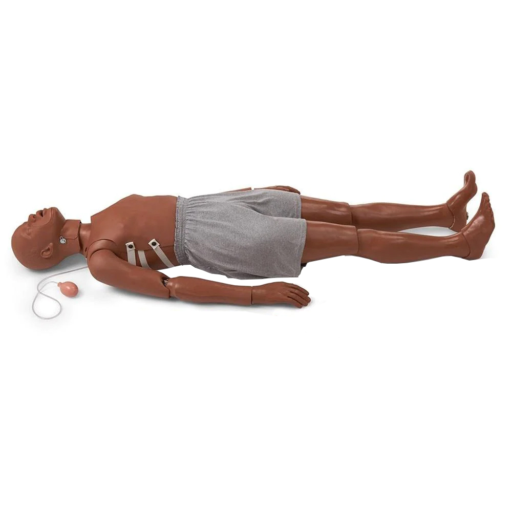 Nasco Healthcare Full-Body African American CPR/Trauma Manikin from Columbia Safety